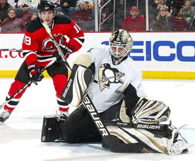 Will management sign off on Brent Johnson competing with Fleury for playing time?