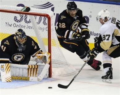 Bylsma shies away from using Malkin-Crosby together extensively in shutout loss