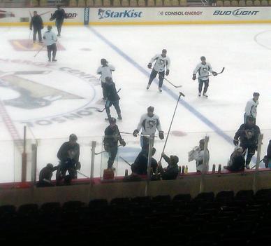 Pens Morning Skate Report: Conner getting extended look; Martin replaces Goligoski on PP