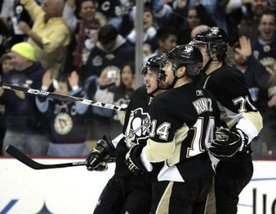 Post-Game: Crosby scores twice in 1st period as Pens dictate play in final 40 minutes