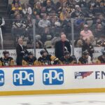 Dan Muse, Penguins Look on in a 6-1 loss